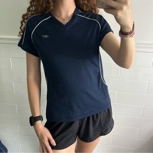 Reebok Navy Athletic Top